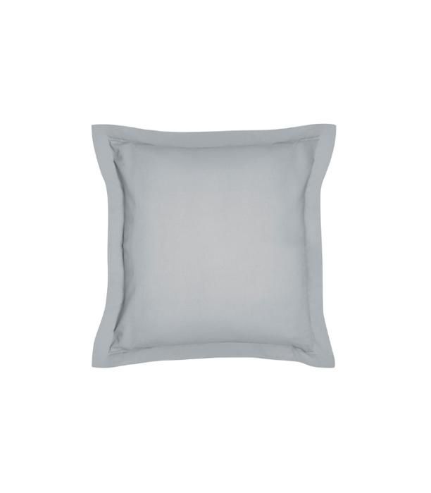 TAIE D'OREILLER 100% COTON GRIS