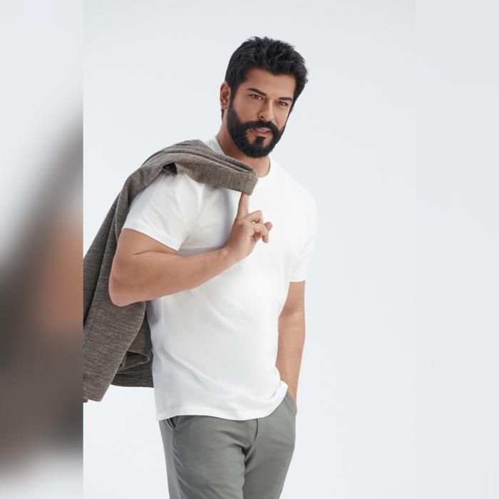 AC&Co - T-Shirt Basique Blanc à Col Rond