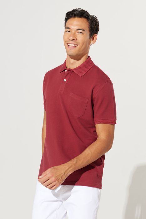 AC&Co TSHIRT BASIQUE BURGUNDY