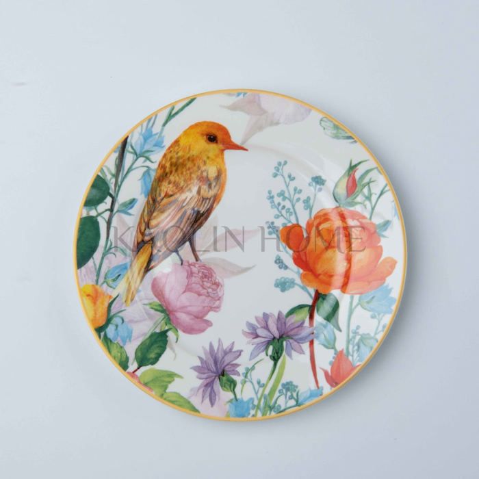 OBIRD - LOT DE 6 ASSIETTES à gâteaux