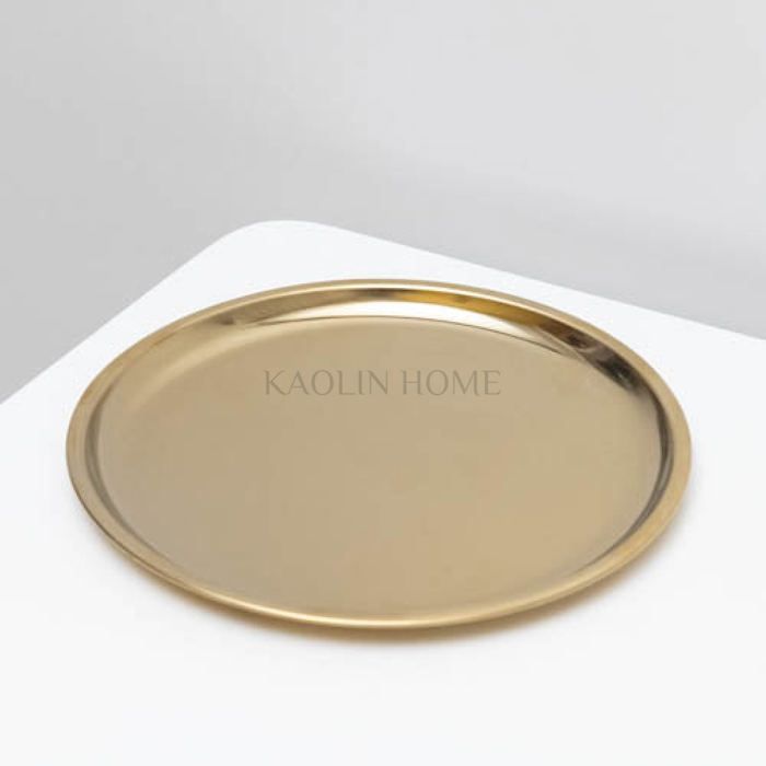 PLATEAU DE SERVICE ROND- COLLECTION JARDIN INDIEN