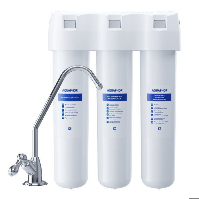 Purificateur d'eau Aquaphor Crystal HA avec les cartouches K5-KH-K7