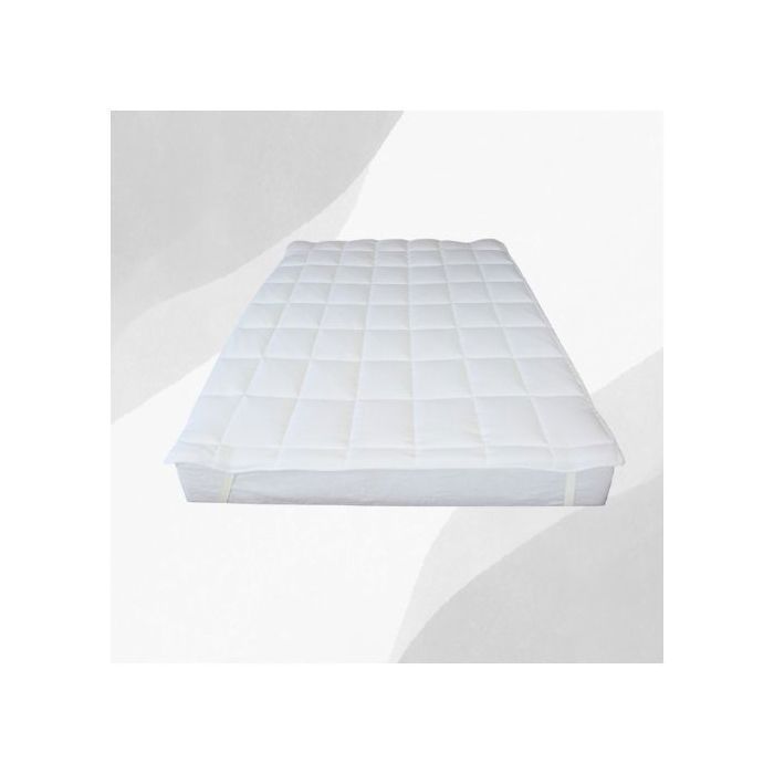 Surmatelas de confort - blanc - 160x200cm -DWIRTY