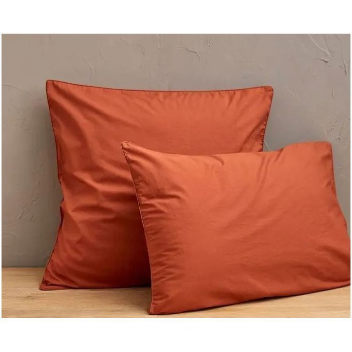 2 Taies D'oreiller -DWIRTY -Orange