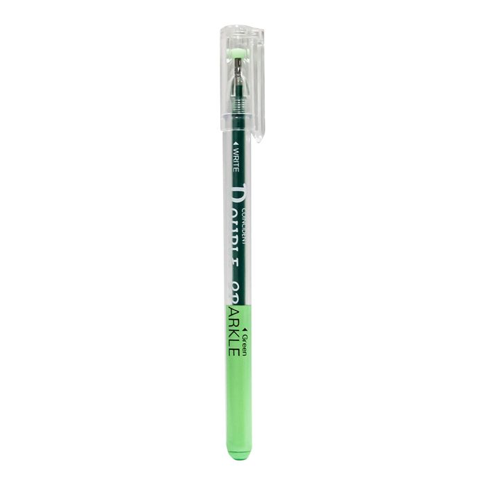 MUMUSO Stylo gel pailleté (vert)