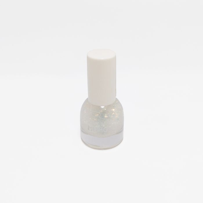 MUMUSO Vernis à ongles CITY SEARCHING TIME-38 transparent avec paillettes