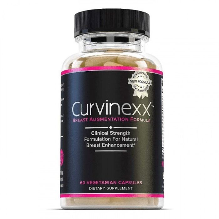 Curvinexx Complément, Pour Augmenter, Tonifier et Raffermir vos Seins - 60 Cap - USA