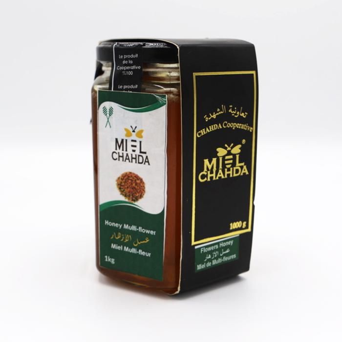 MIEL DE MULTIFLEUR CHAHDA 1KG