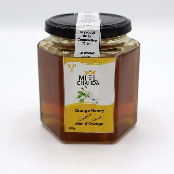 MIEL D'ORANGER CHAHDA 500G