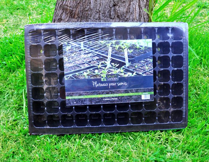 PLATEAUX DE SEMIS 77 ALVEOLES X3 SMART GARDEN
