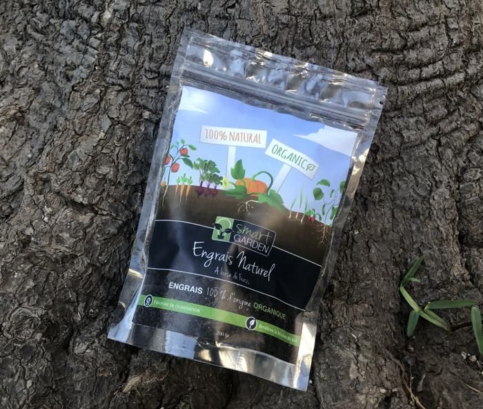 ENGRAIS NATUREL A BASE DE FRASS SMART GARDEN 200GR