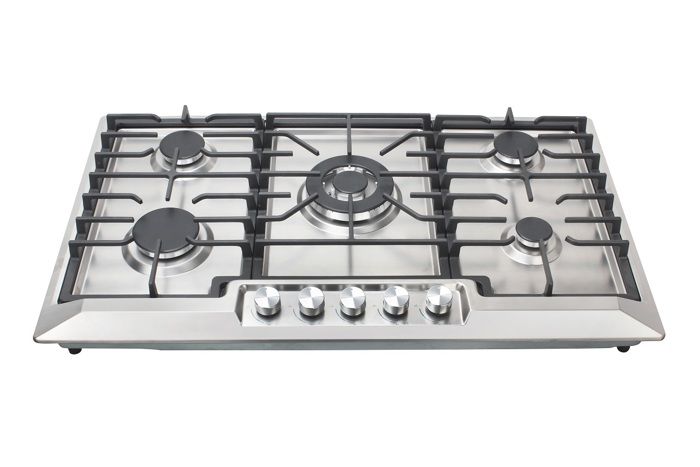Plaque Encastrable Inox 5 Feux