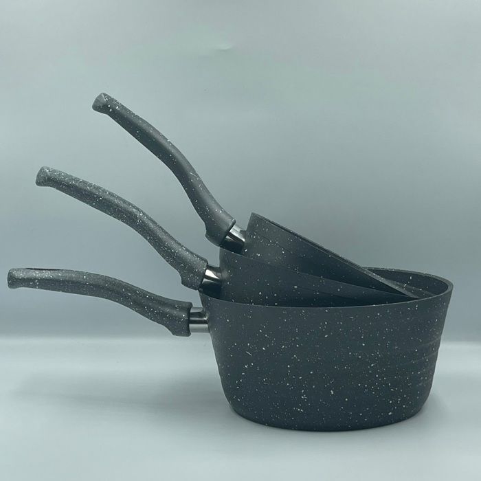 ENSEMBLE DE 3 CASSEROLE EN GRANIT 16CM 18CM ET 20CM BONERA