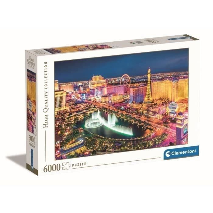 Puzzle Las Vegas 6000 Pièces - Clementoni