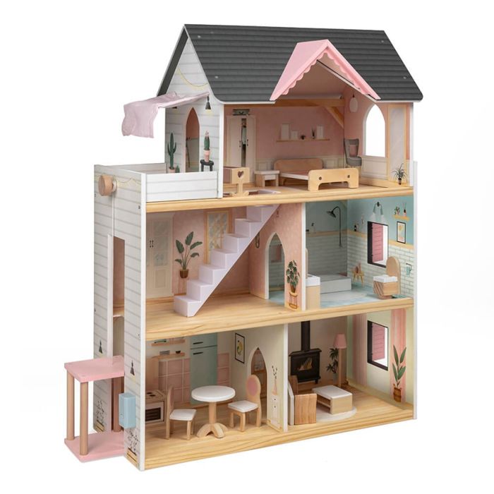 EUREKAKIDS - MAISON DE POUPÉES PASTEL 2022