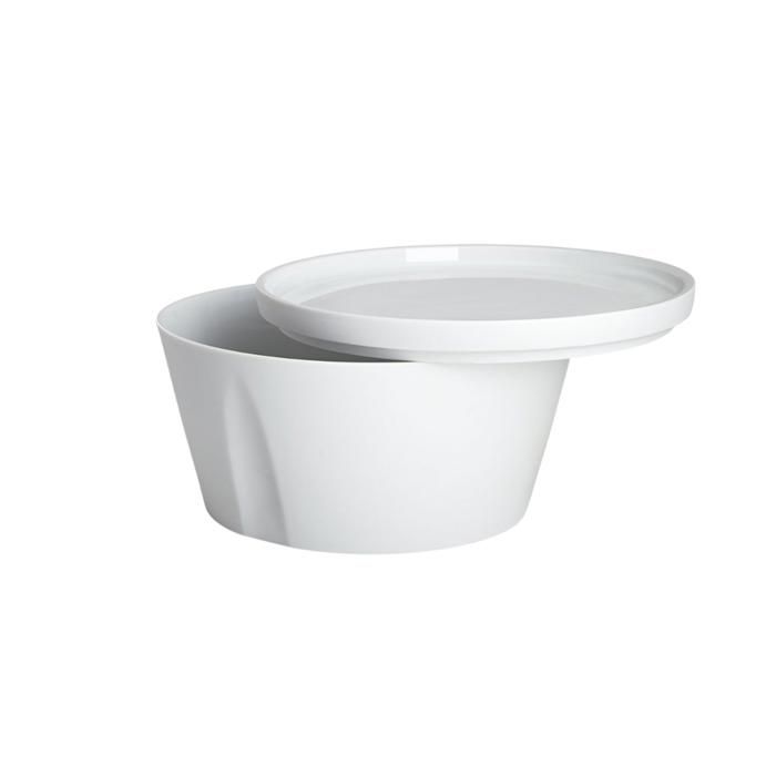 BOL EMPILABLE AVEC ASSIETTE COUVERCLE