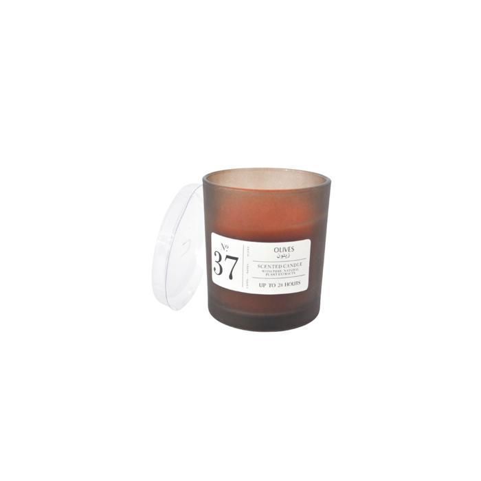 BOUGIE POT EN VERRE 7X7,8 CM 120 G
