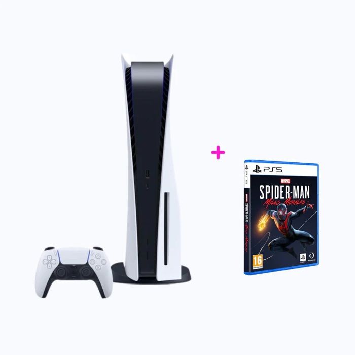 CONSOLE PS5 STANDARD +JEU SPIDER MAN