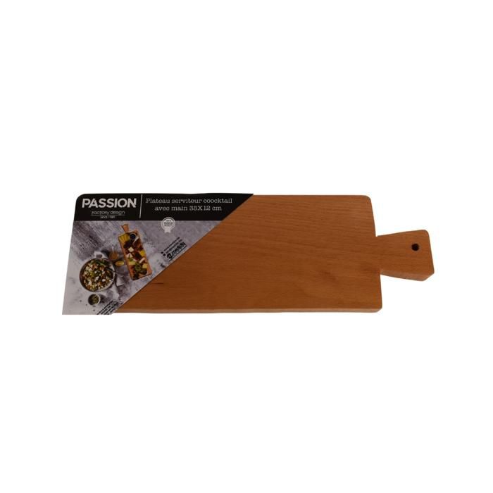 PLATEAU SERVITEUR AVEC MAIN COKTAIL35X12 CM