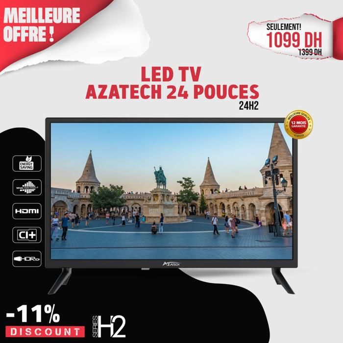 TV AZATECH LED 24"