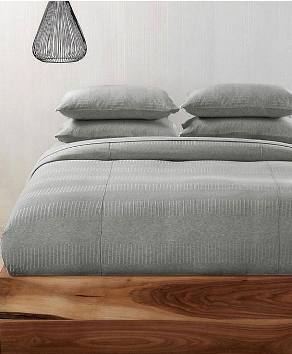 HOUSSE DE COUETTE - 269X243cm - GRIS