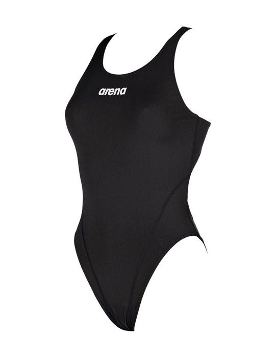 MAILLOT DE BAIN FEMME SOLID HIGH TECH NOIR