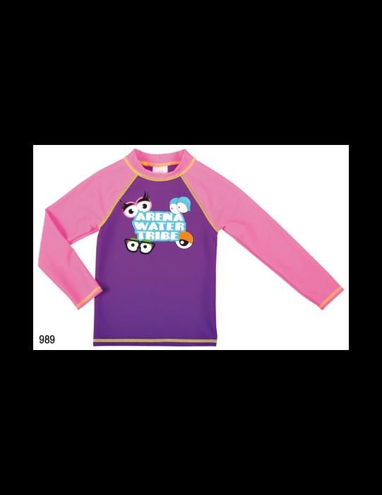 T-SHIRT LYCRA FILLE AWT UV TEE ROSE