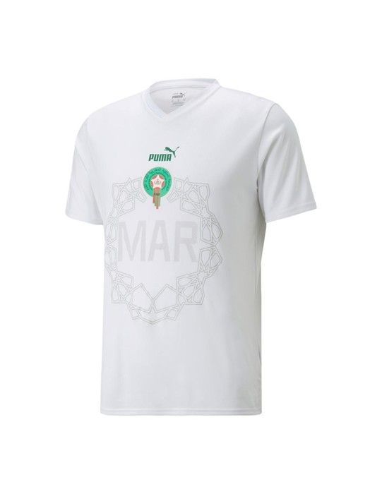 MAILLOT DES SUPPORTERS DU MAROC 22/23 BLANC ADULTES