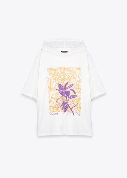 T-SHIRT SWEAT IVORY