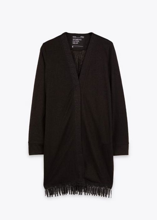 GILET AVEC DENTELLE