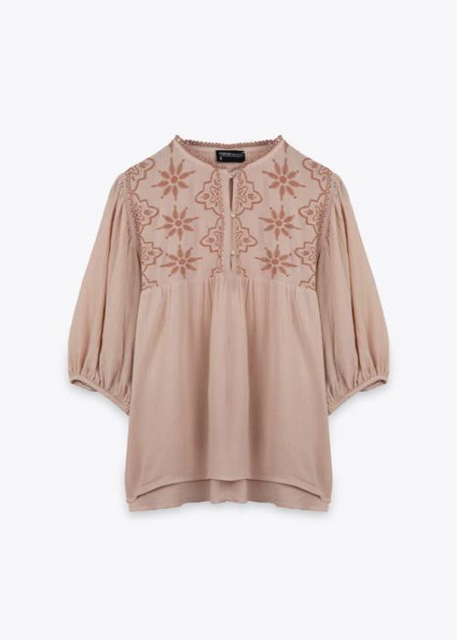 BLOUSE A SERIGRAPHIE