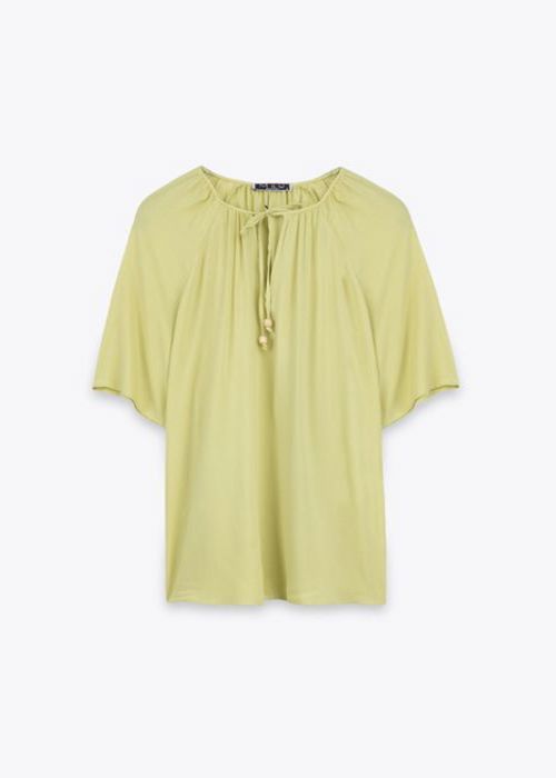 BLOUSE AVEC MANCHES RAGLANS