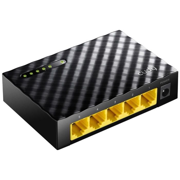 Switch Commutateur Cudy GS105D, 5 ports, 10/100/1000, Auto-MDI/MDIX
