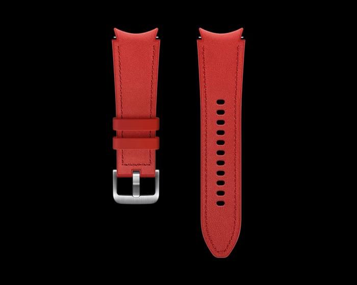 Bracelet en cuir hybride pour Galaxy Montre4