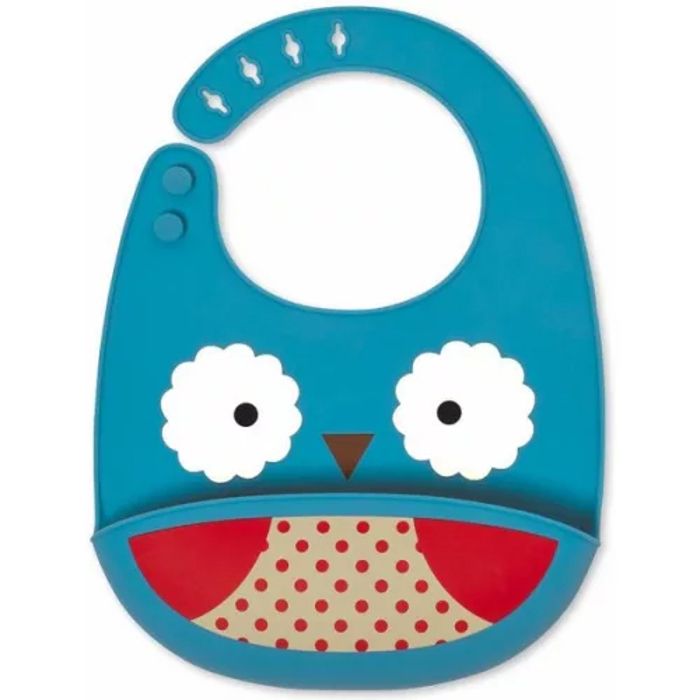 SKIP HOP BAVOIR EN SILICONE ZOO HIBOU