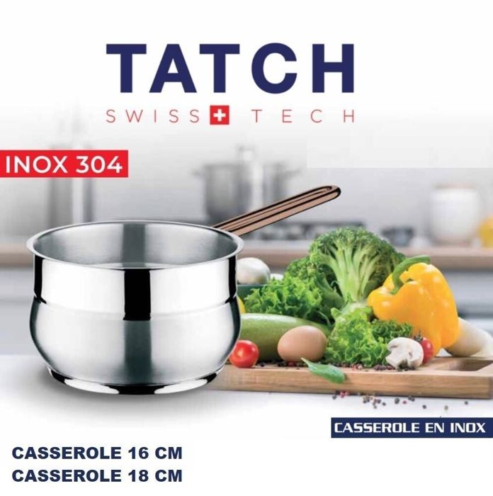 Casserole 18Cm Inox 304