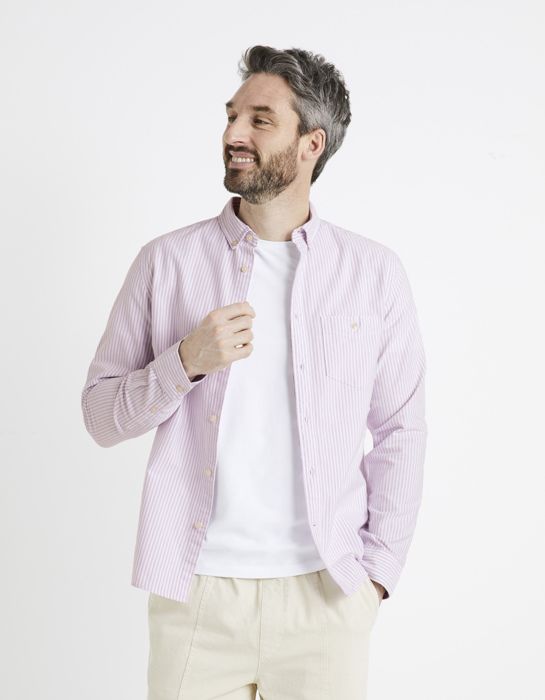 Chemise regular oxford 100% coton