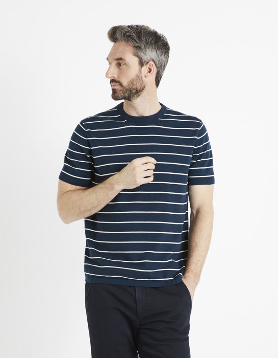T-shirt col rond 100% coton