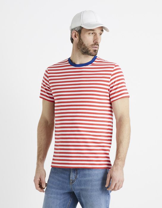 T-shirt col rond 100% coton