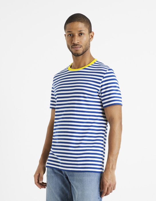 T-shirt col rond 100% coton