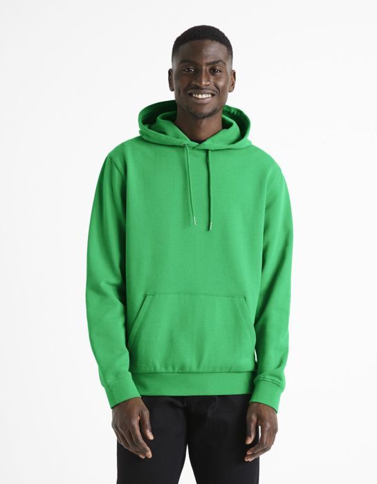 Sweat à capuche 100% coton