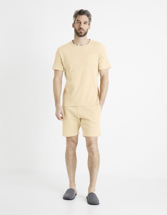 Pyjama manches courtes et short 100% coton