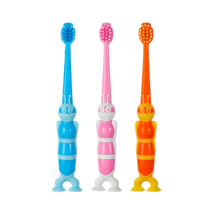 Lot de 3 brosses à dents pour enfants