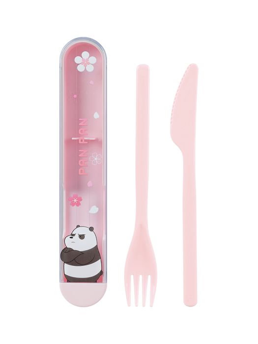 Ensemble de couverts We Bare Bears  Couteau et fourchette (Panda)