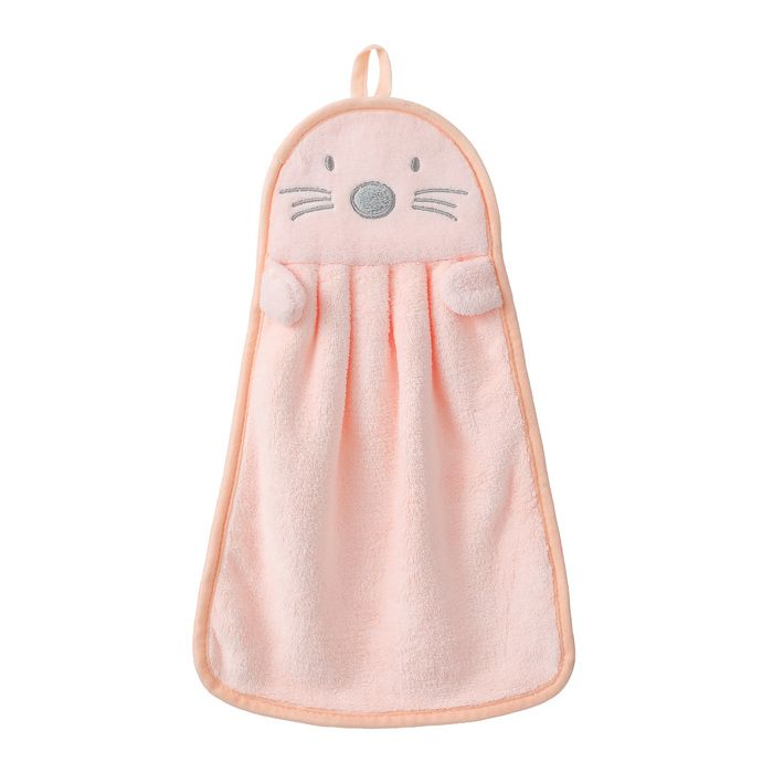 Serviette douce (rose)