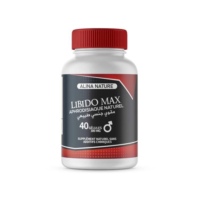 Libido Max 40 Gelules 300mg Aphrodisiaque Naturel Maca + Ginseng