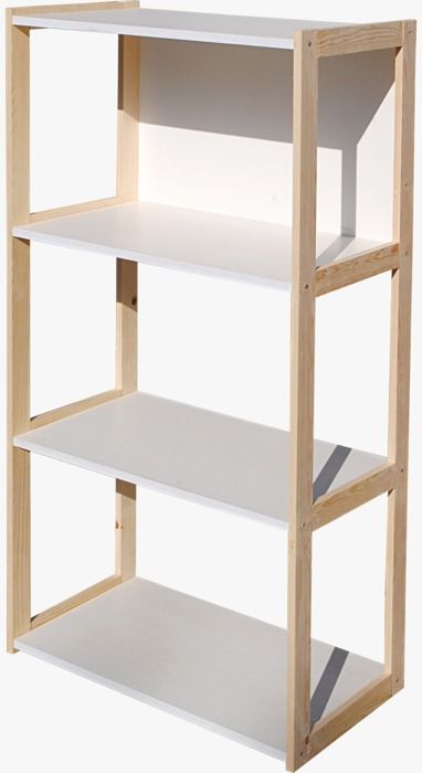 ETAGERE 3 NIVEAUX BOIS MASSIF: 63X33X H 120 CM