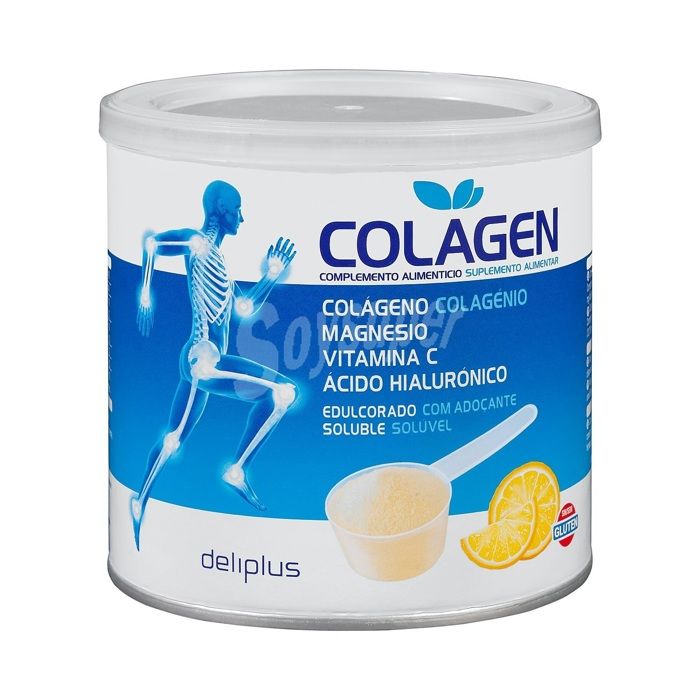 Poudre Collagène, Magnésium et Acide Hyaluronique Saveur Citron - 250g