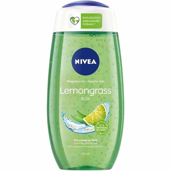 NIVEA, Gel douche, Lemongrass & Oil, 250ml