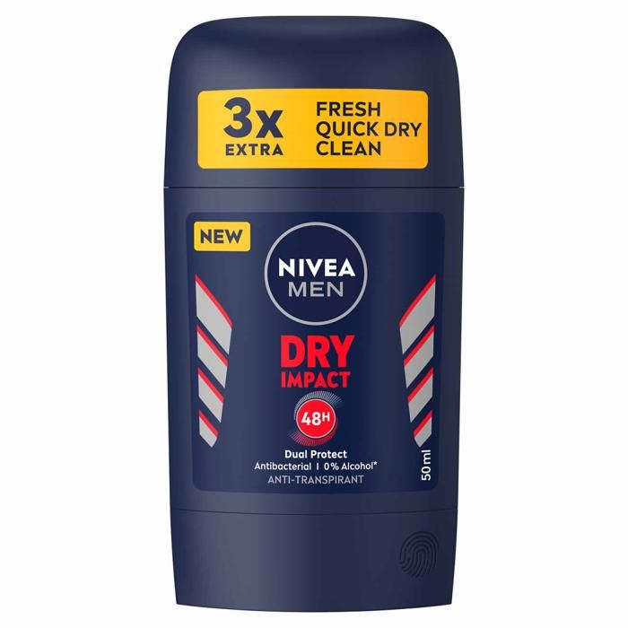NIVEA MEN, Stick  for Men Dry Impact, 50ml